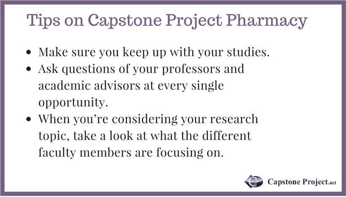 capstone project ideas pharmacy